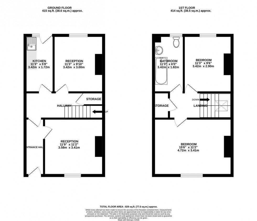 Floorplan for Southey Street | St Werburghs