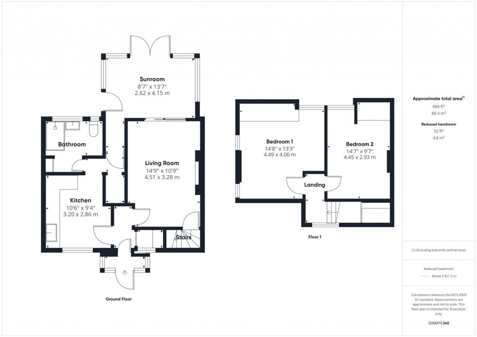 Floorplan for Old Church Road, Uphill, Weston-Super-Mare