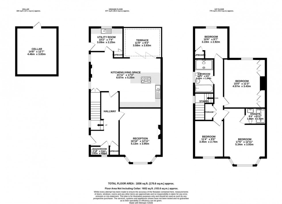 Floorplan for Hill View | Henleaze