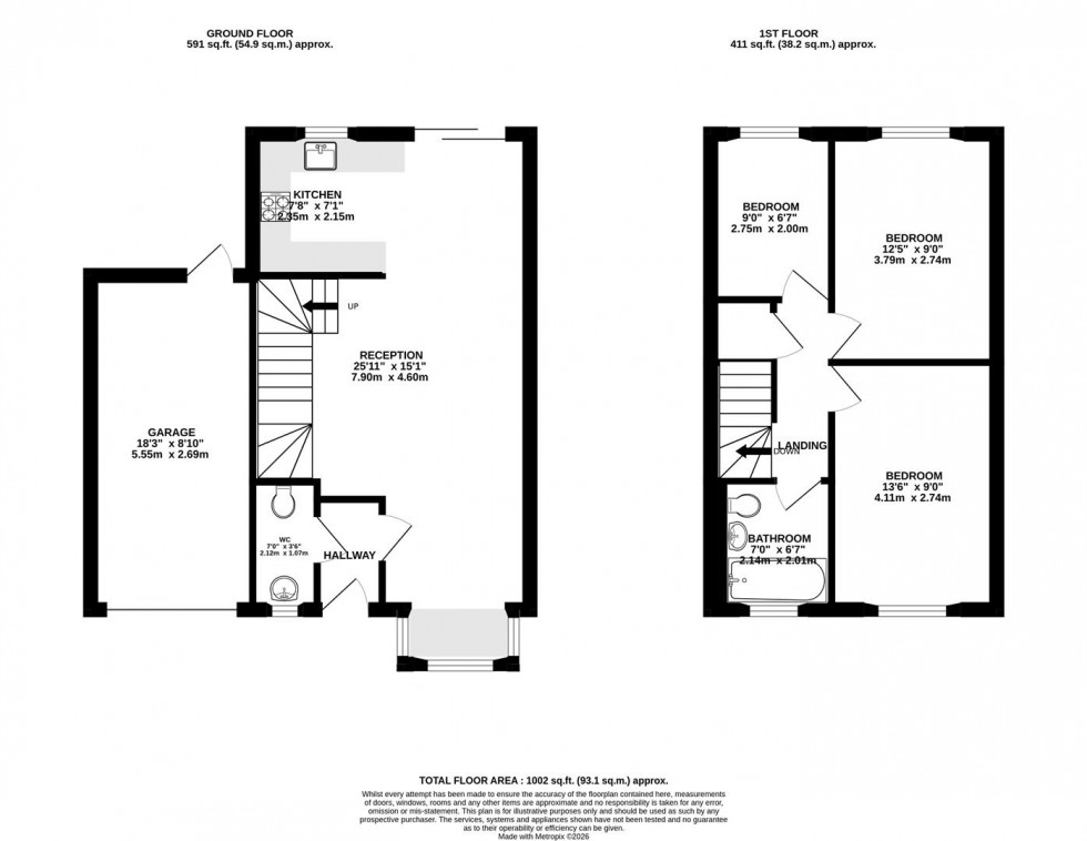 Floorplan for The Furlong | Henleaze