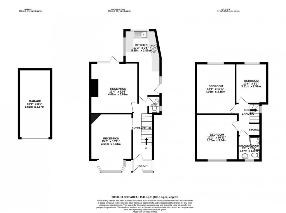 Floorplan for Russell Grove | Westbury Park