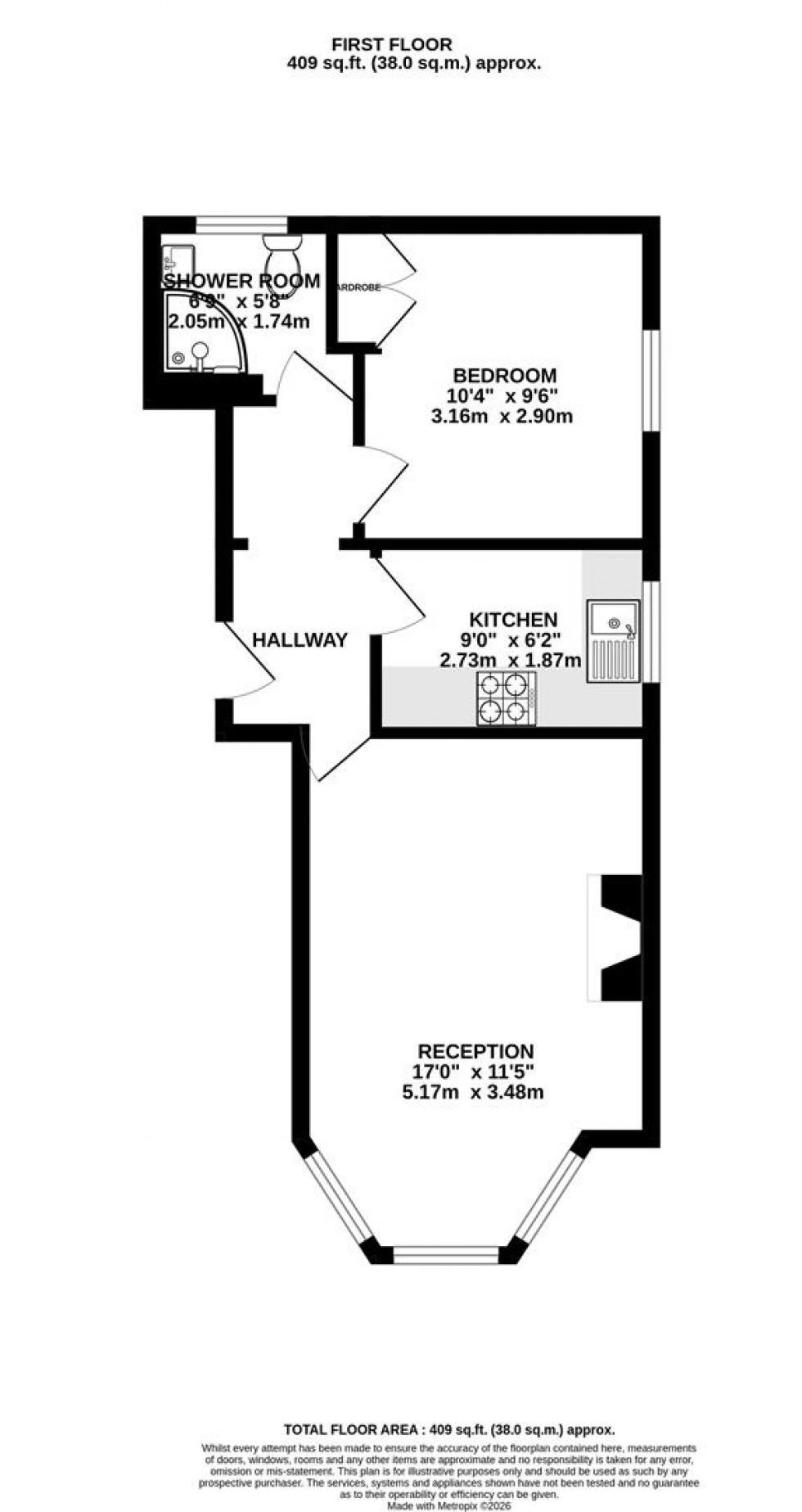 Floorplan for Belvoir Road | St Andrews