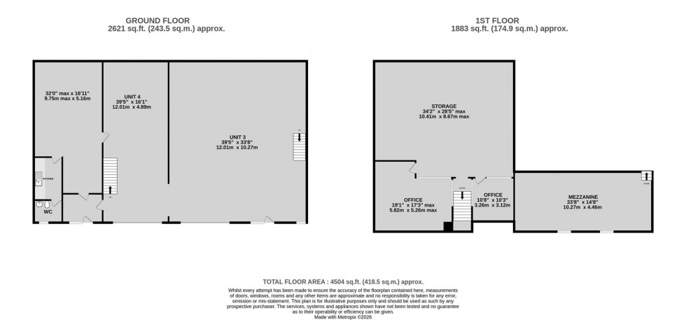 Floorplan for Circuit 32, Easton, Bristol