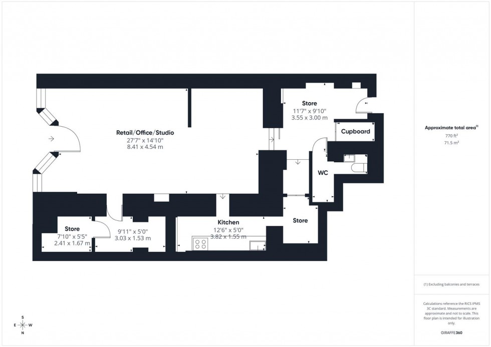 Floorplan for Cheltenham Road, Montpelier, Bristol