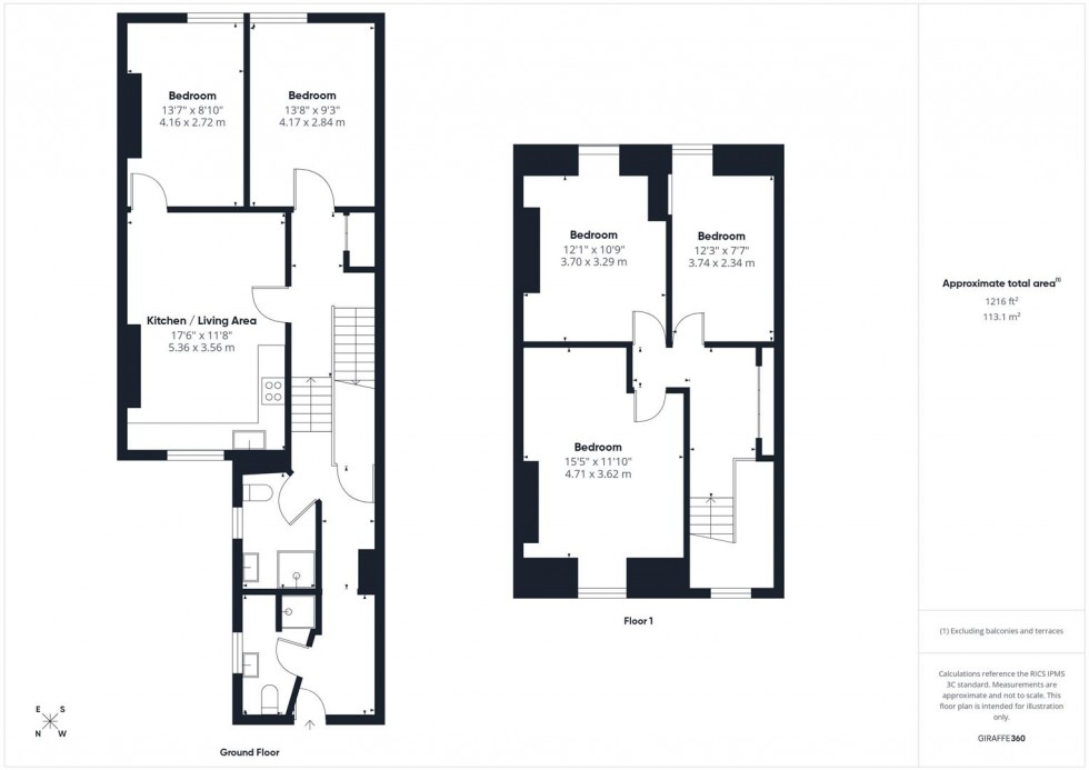 Floorplan for Henleaze Road, Bristol
