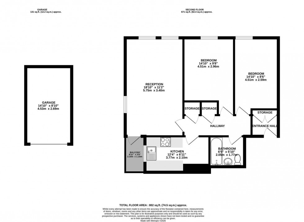 Floorplan for St. Oswalds Road | Redland