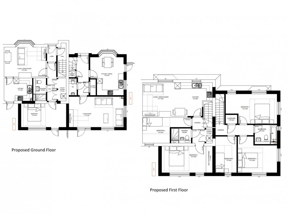 Floorplan for Goffenton Drive, Fishponds, Bristol