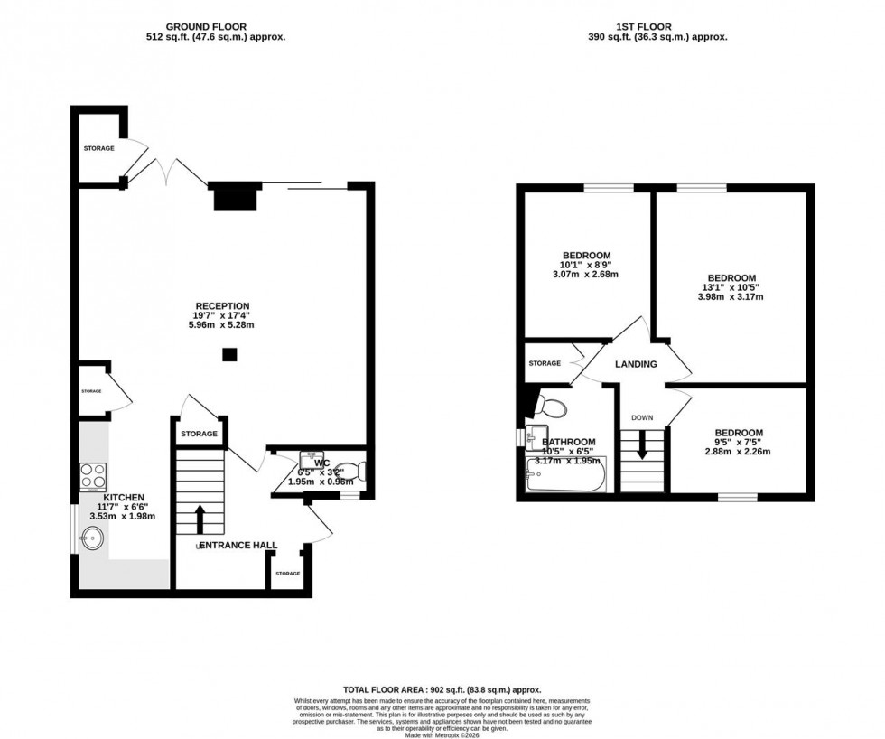 Floorplan for Home Ground | Henleaze