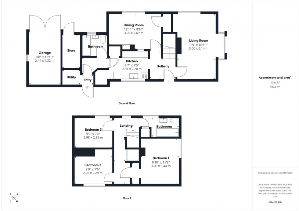 Floorplan for 118 Westbrook, Bromham, Chippenham