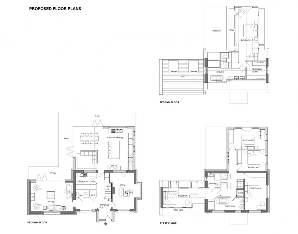 Floorplan for Denbank, Westbrook, Bromham, Chippenham