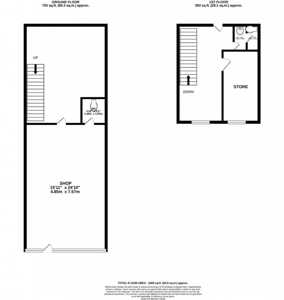 Floorplan for Brislington