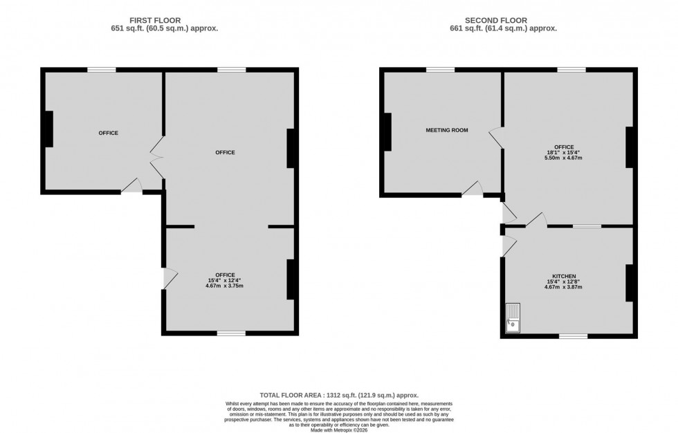 Floorplan for Whiteladies Road, Clifton, Bristol