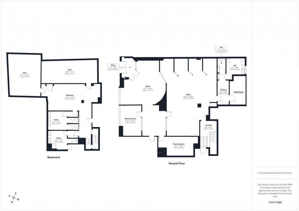 Floorplan for High St, Bristol