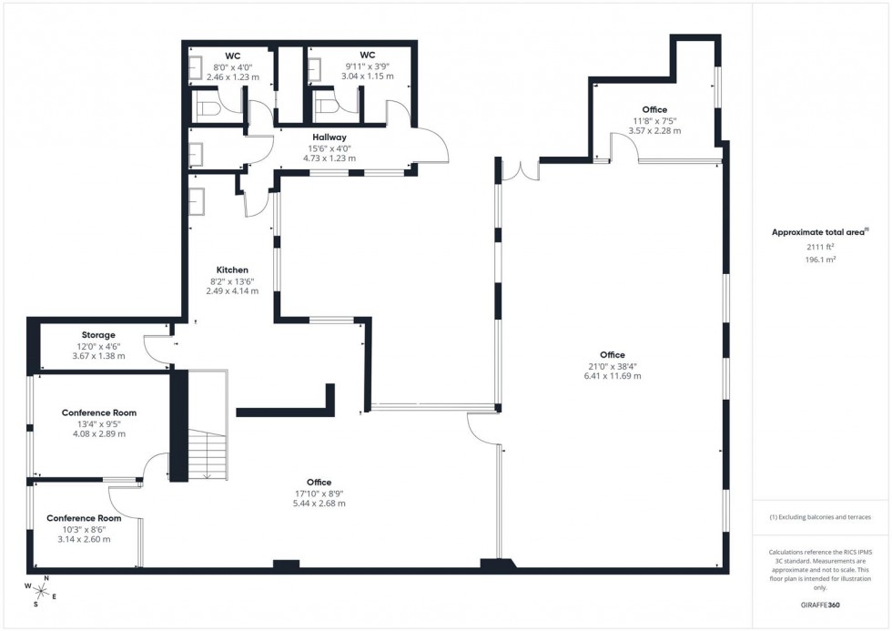 Floorplan for High St, Bristol