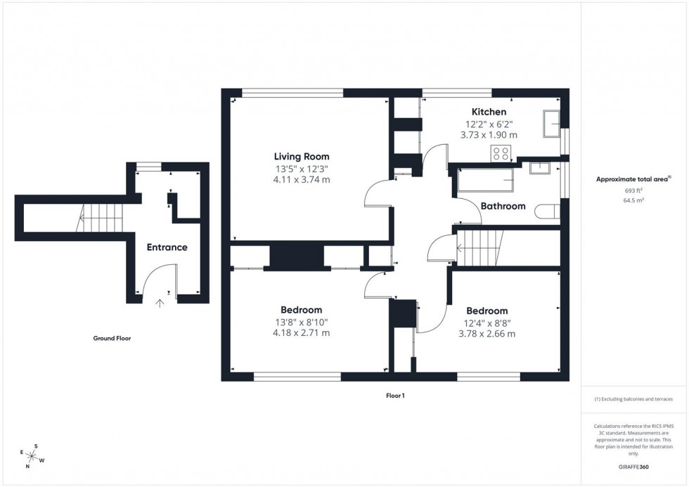 Floorplan for Crow Lane, Henbury, Bristol