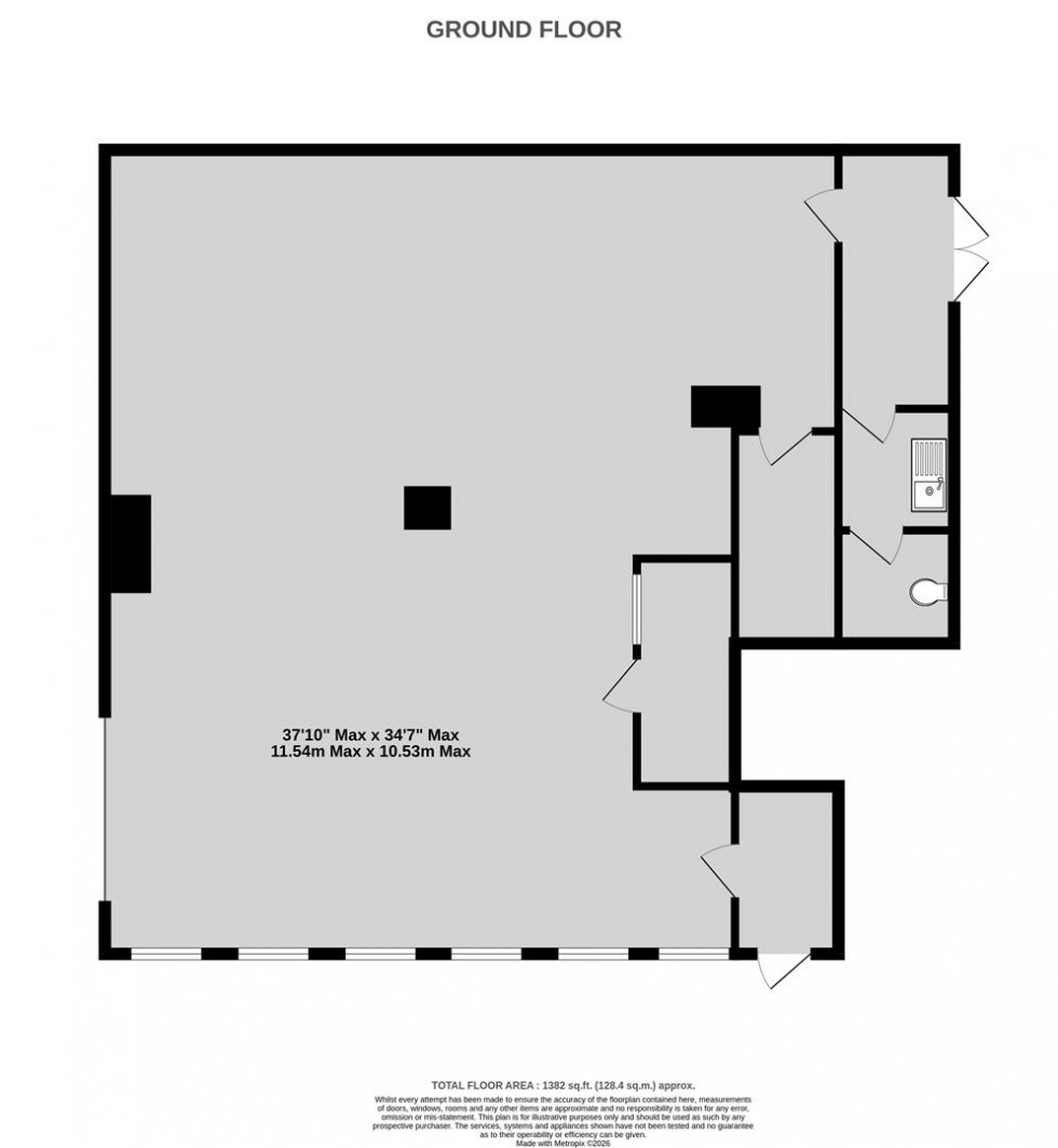 Floorplan for West Street, Bedminster, Bristol