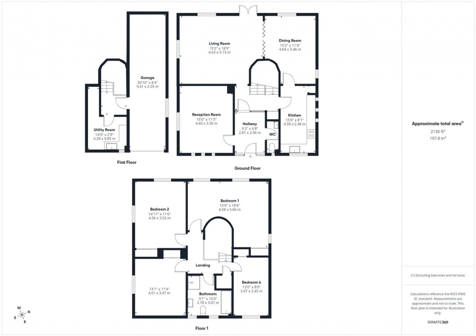 Floorplan for Rectory Lane, Filton, Bristol