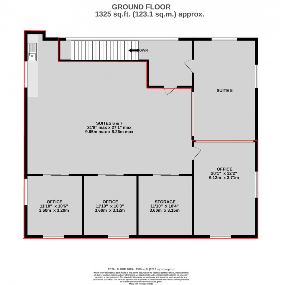 Floorplan for Clapton in Gordano
