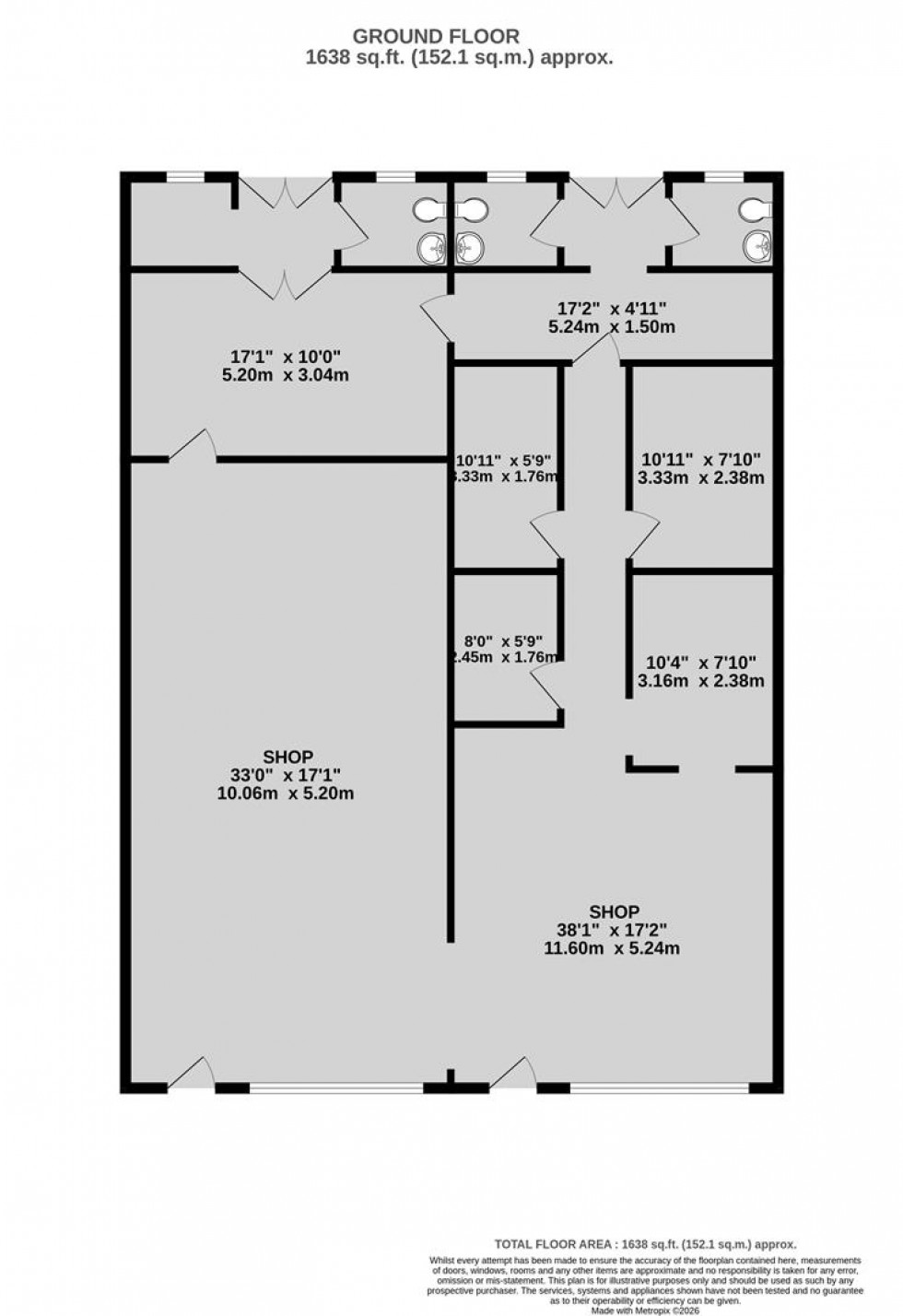 Floorplan for Broad Street, Staple Hill