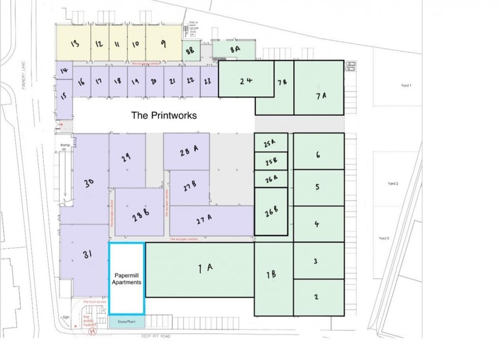 Floorplan for The Printworks, Foundry Lane, Speedwell, Bristol