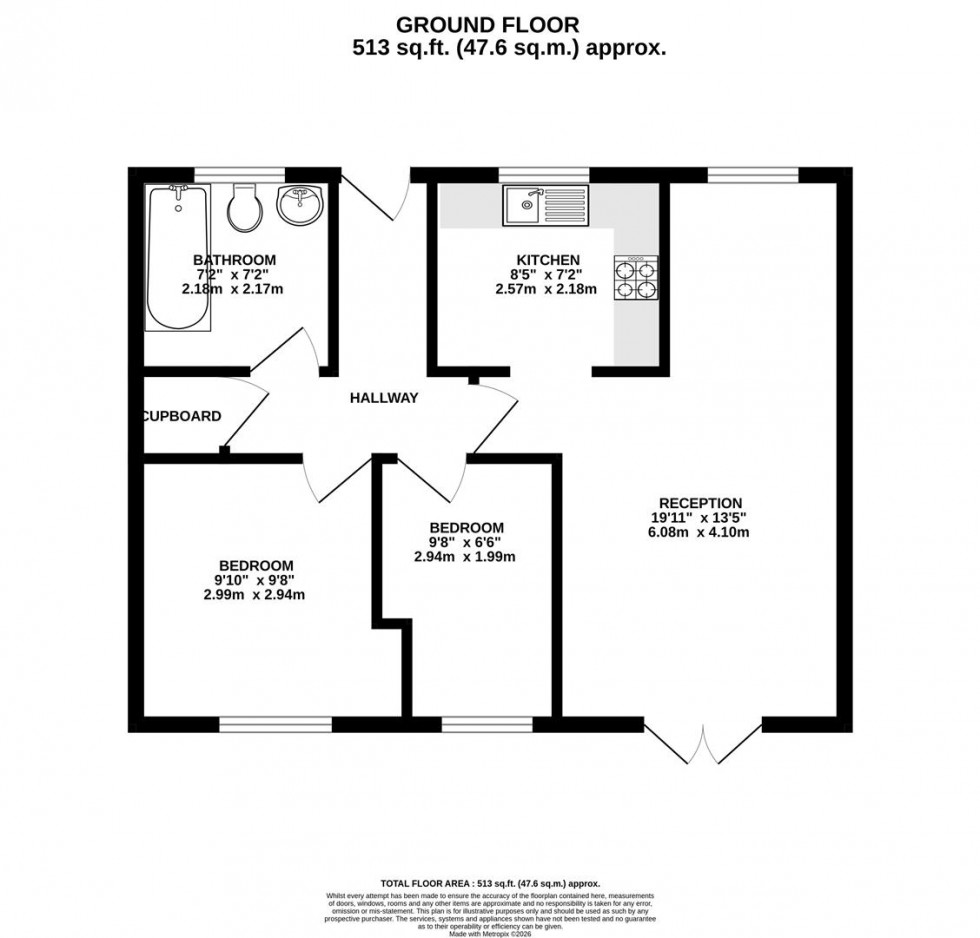 Floorplan for Somerset Street | Redcliffe