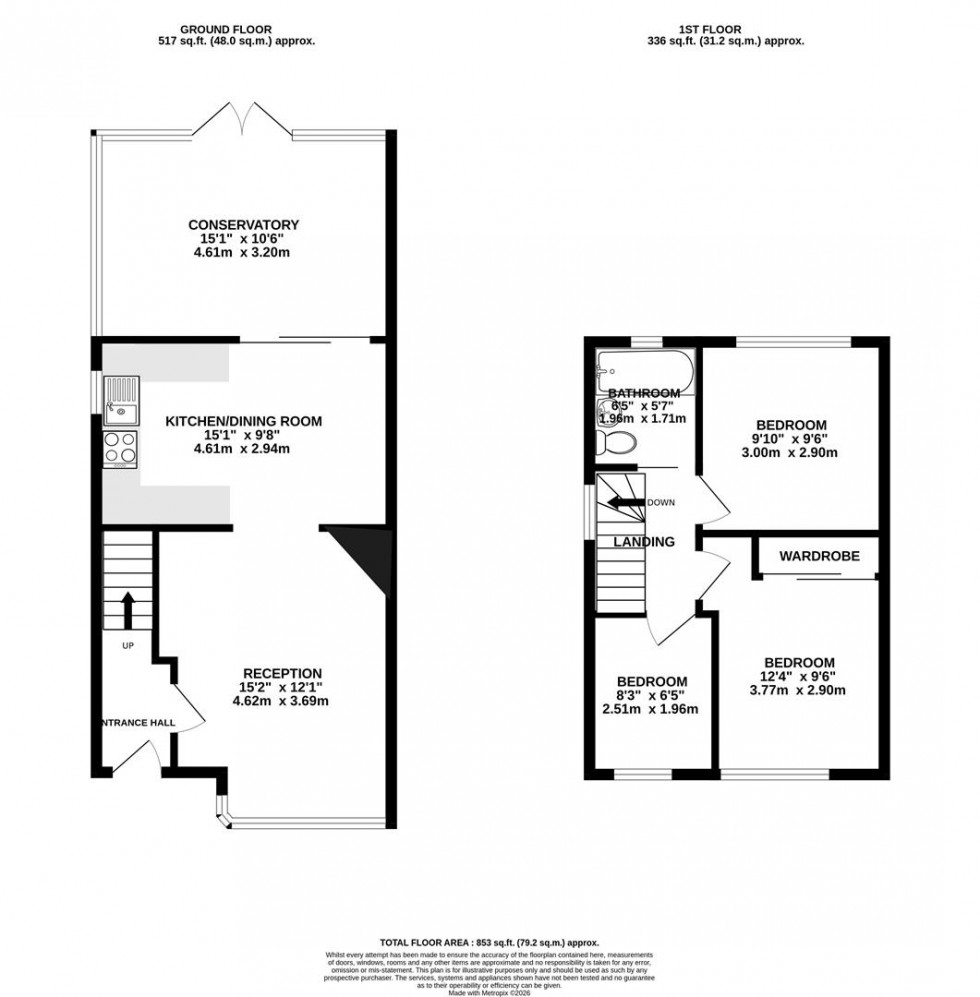 Floorplan for Pretoria Road | Patchway