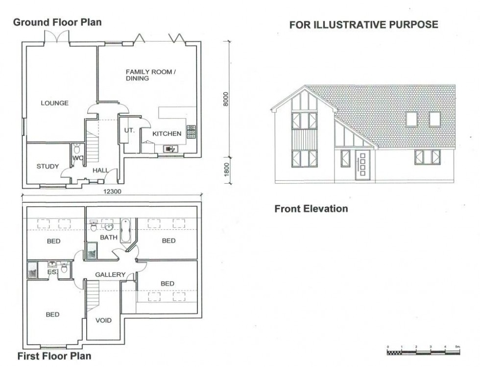 Floorplan for BUILDING PLOT - Tower Road South, Warmley, Bristol