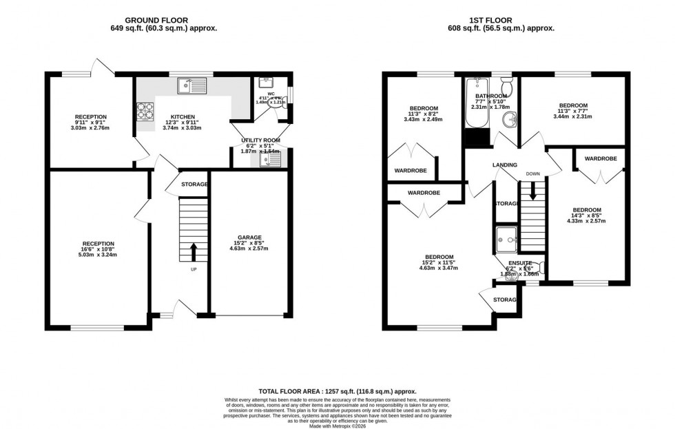 Floorplan for Bakers Ground | Stoke Gifford