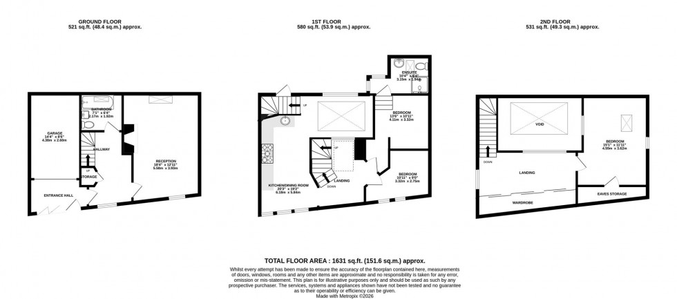 Floorplan for Trelawney Road | Cotham