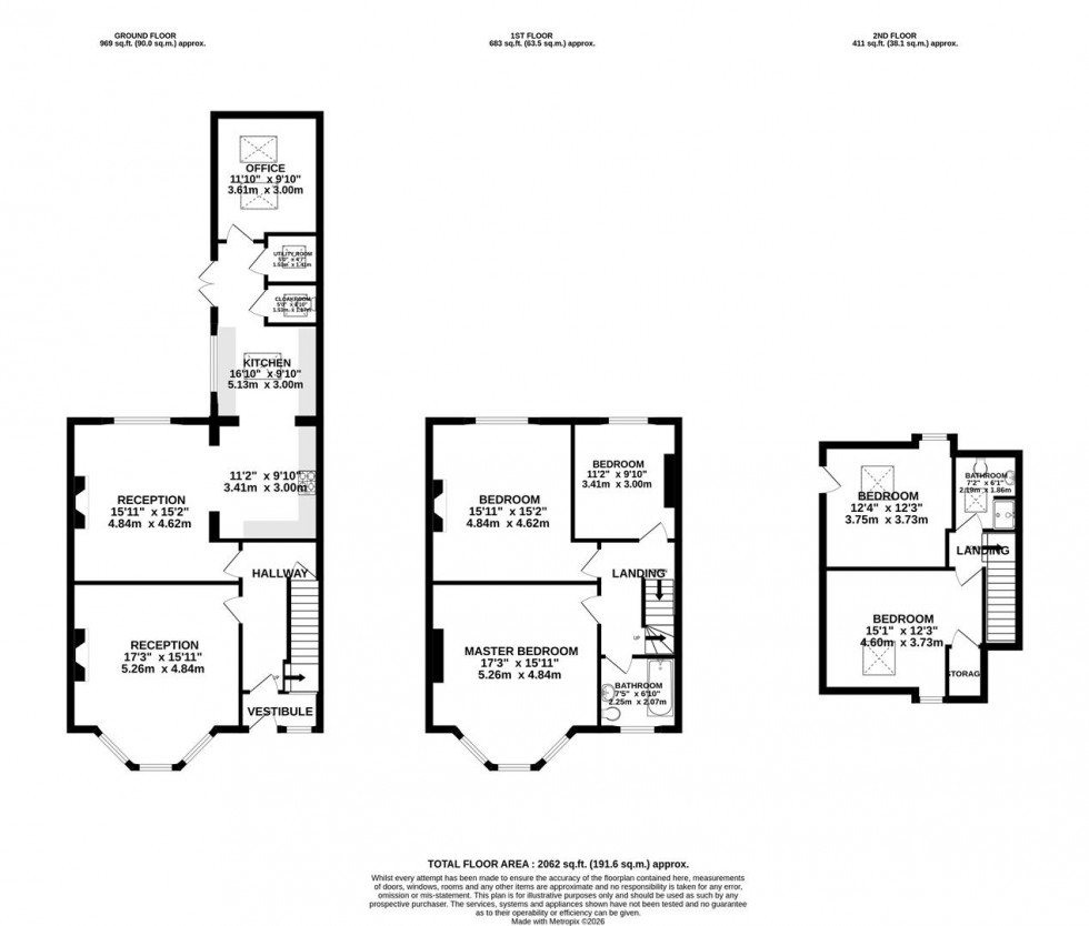 Floorplan for Henleaze Avenue | Henleaze