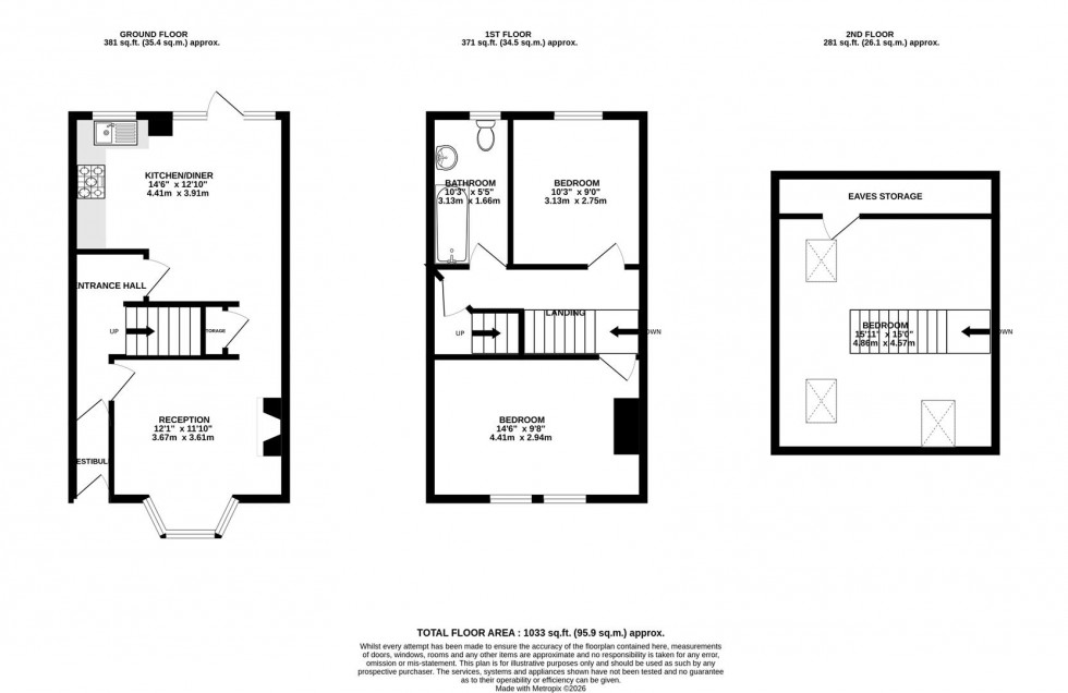 Floorplan for Mina Road | St Werburghs