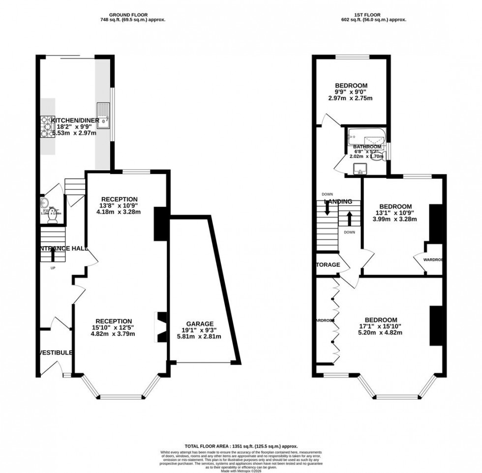 Floorplan for Gloucester Road | Horfield