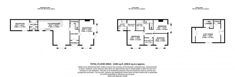Floorplan for Falcondale Road | Westbury-on-Trym