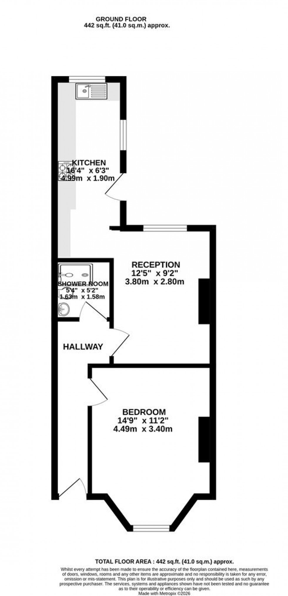 Floorplan for Stevens Crescent | Totterdown