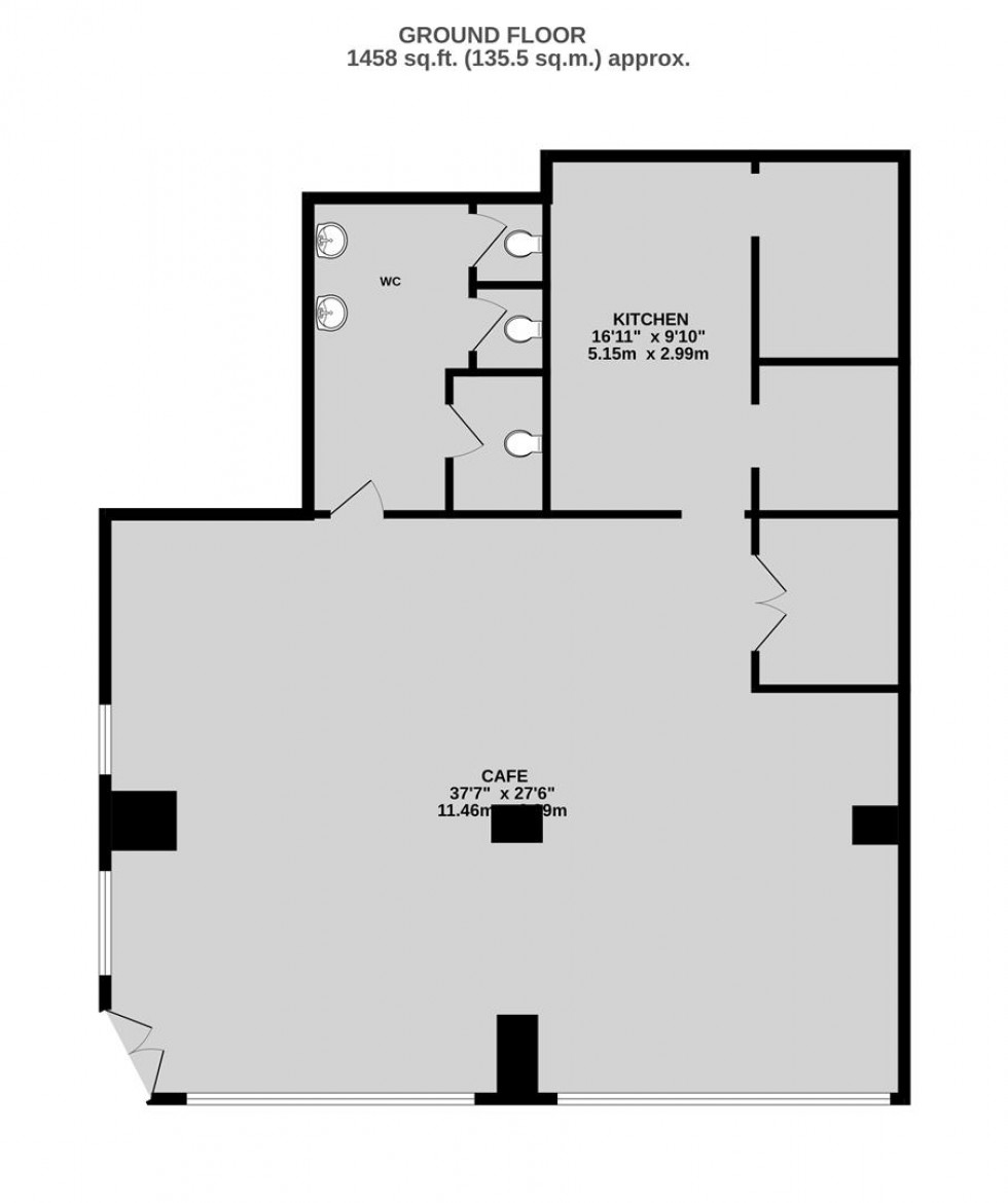 Floorplan for Sandy Park Road, Brislington