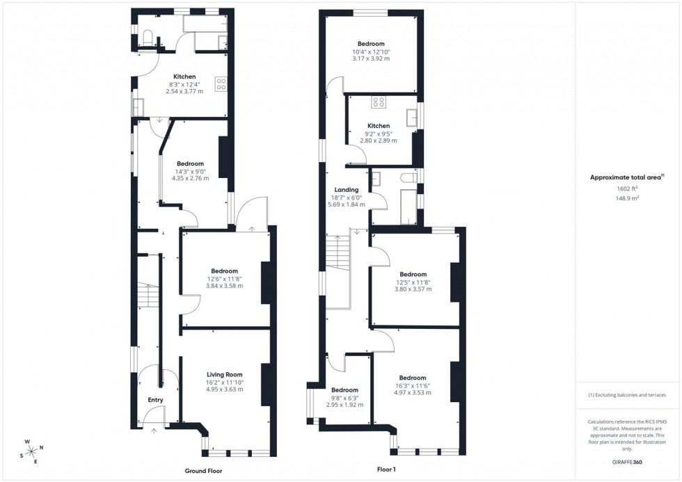 Floorplan for Devonshire Road, Weston-Super-Mare