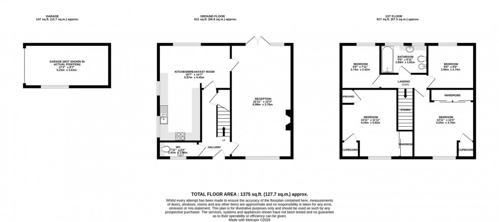 Floorplan for Coombe Lane | Stoke Bishop