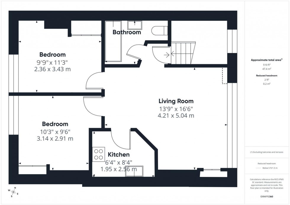Floorplan for Duchess Road, Clifton, Bristol