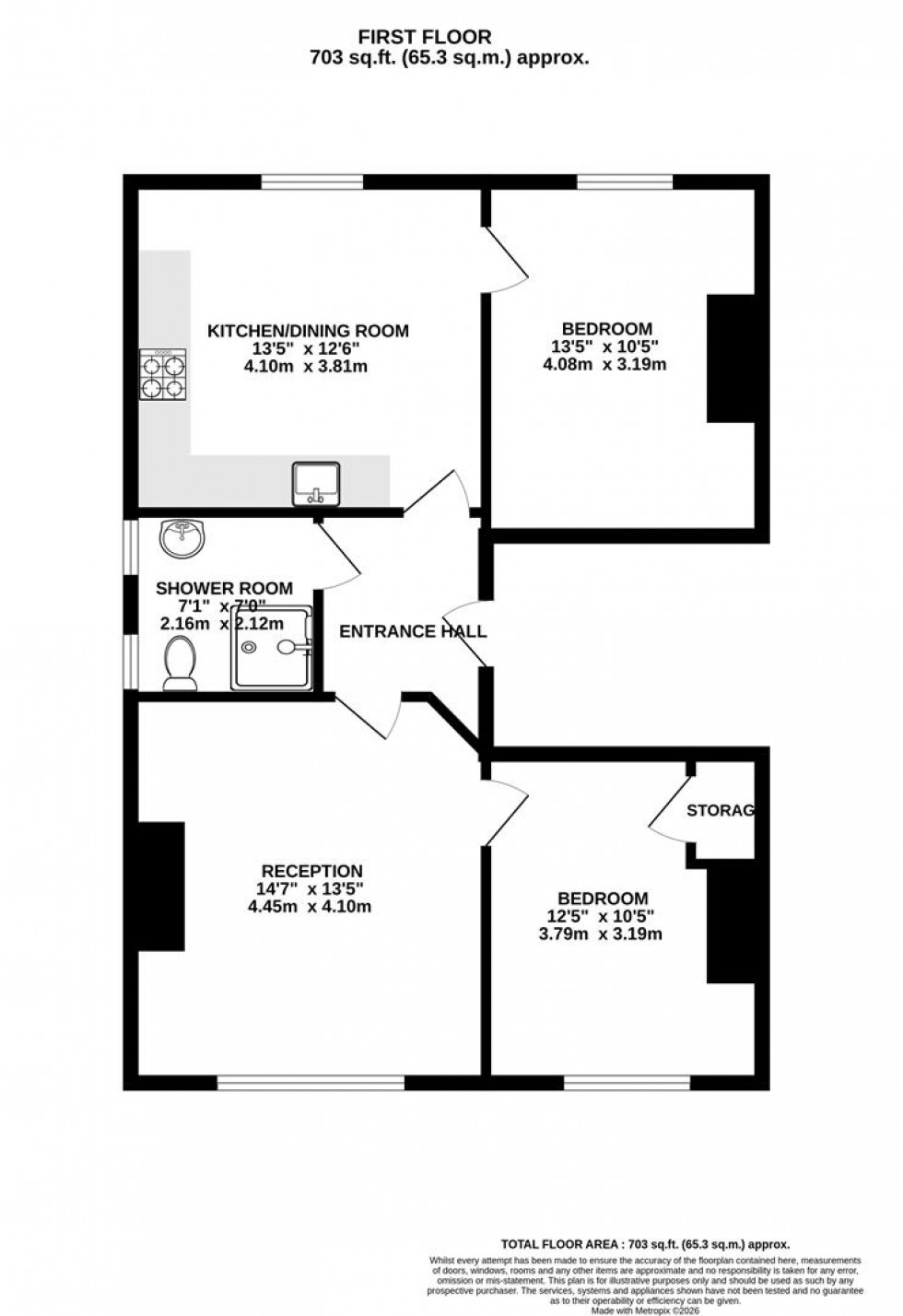 Floorplan for Bayswater Avenue | Westbury Park
