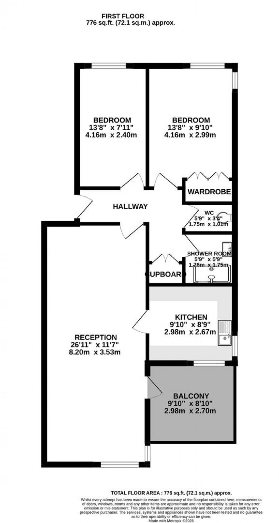 Floorplan for Hazelwood Road | Sneyd Park
