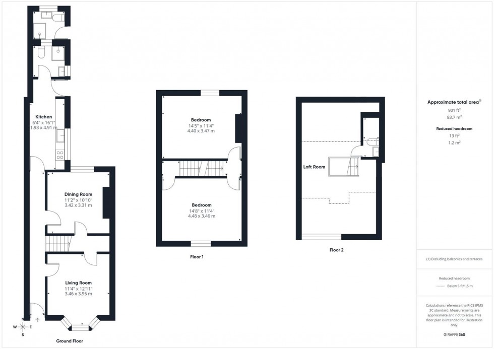 Floorplan for High Street, Easton, Bristol