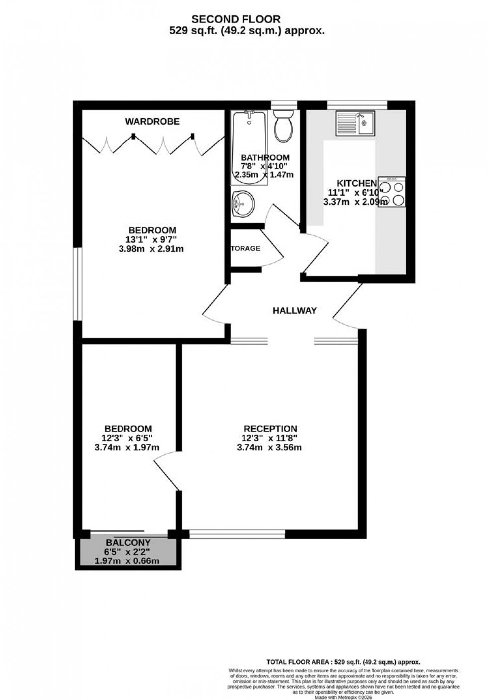 Floorplan for Holmes Grove | Henleaze