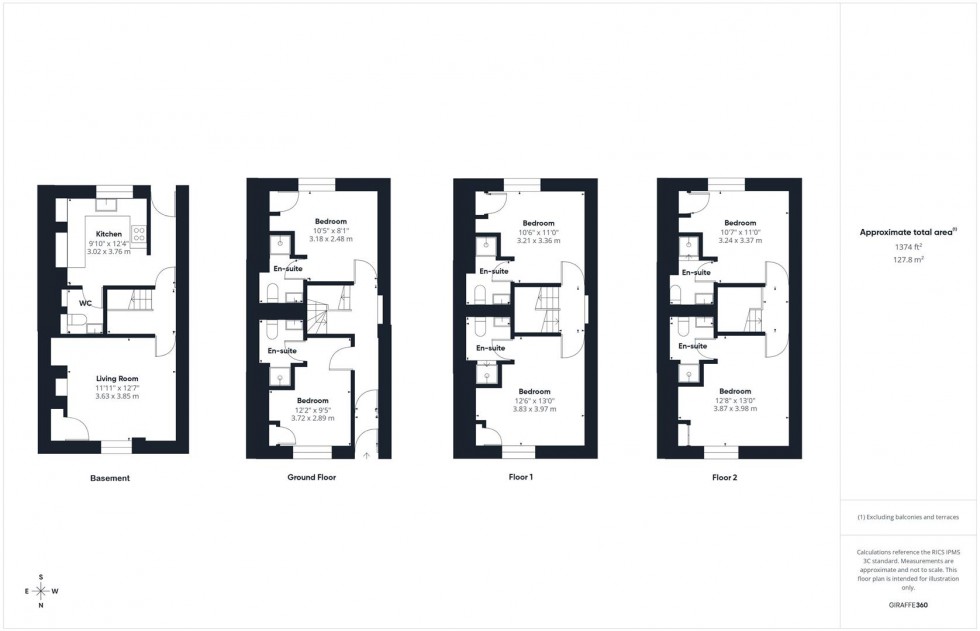 Floorplan for Redcliffe Parade East, Redcliffe, Bristol