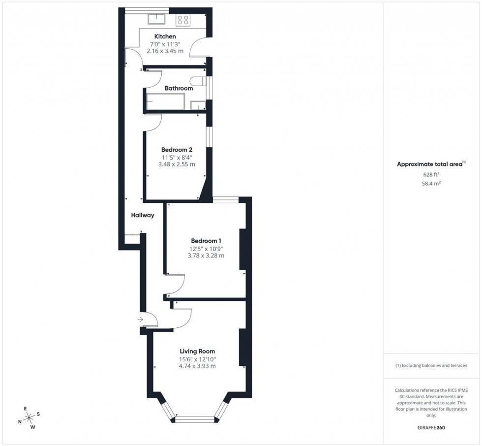 Floorplan for West View Road, Keynsham, Bristol