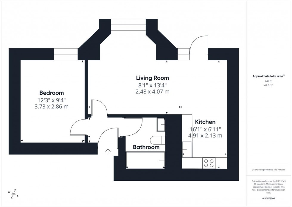 Floorplan for Bedminster Down Road, Bedminster, Bristol