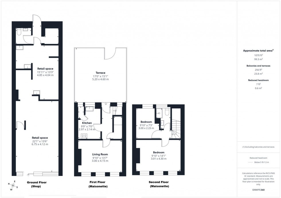 Floorplan for Arnside Road, Southmead, Bristol