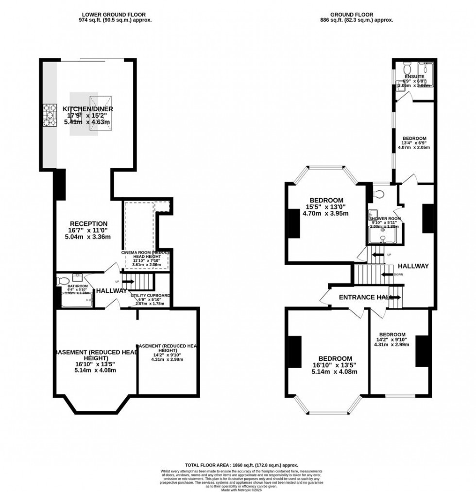 Floorplan for Linden Road | Westbury Park