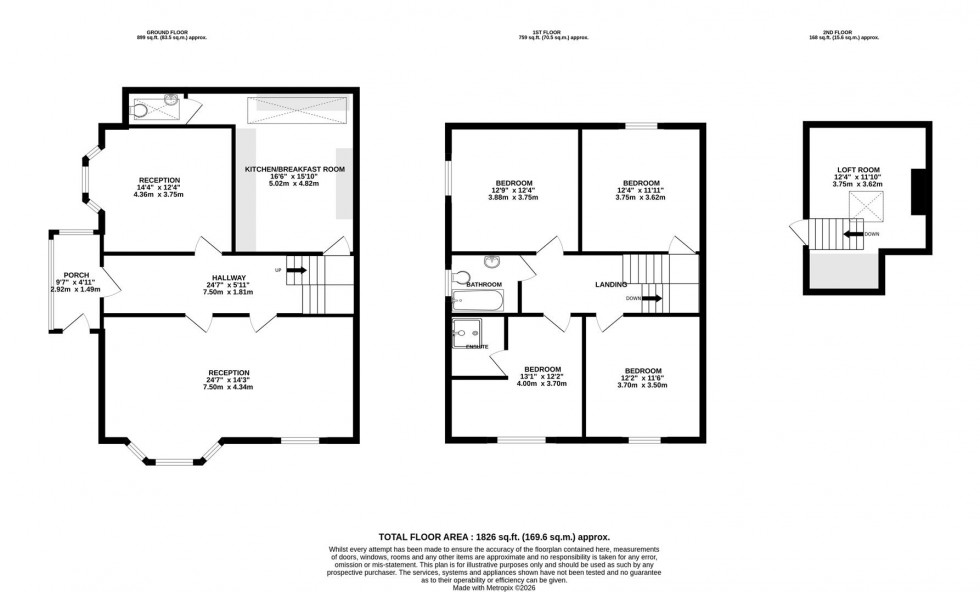 Floorplan for North Road | St. Andrews
