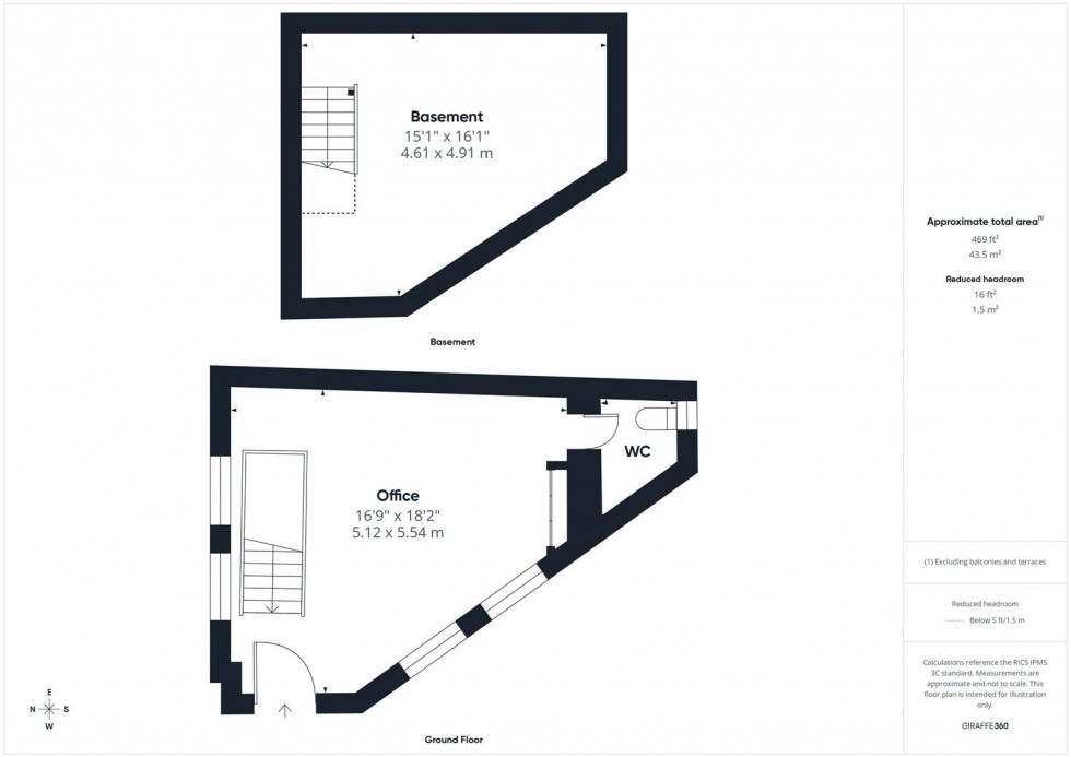 Floorplan for Islington Road, Southville, Bristol