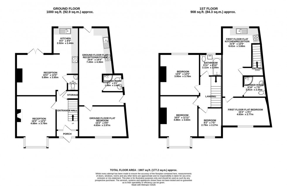 Floorplan for Wellington Hill West | Henleaze